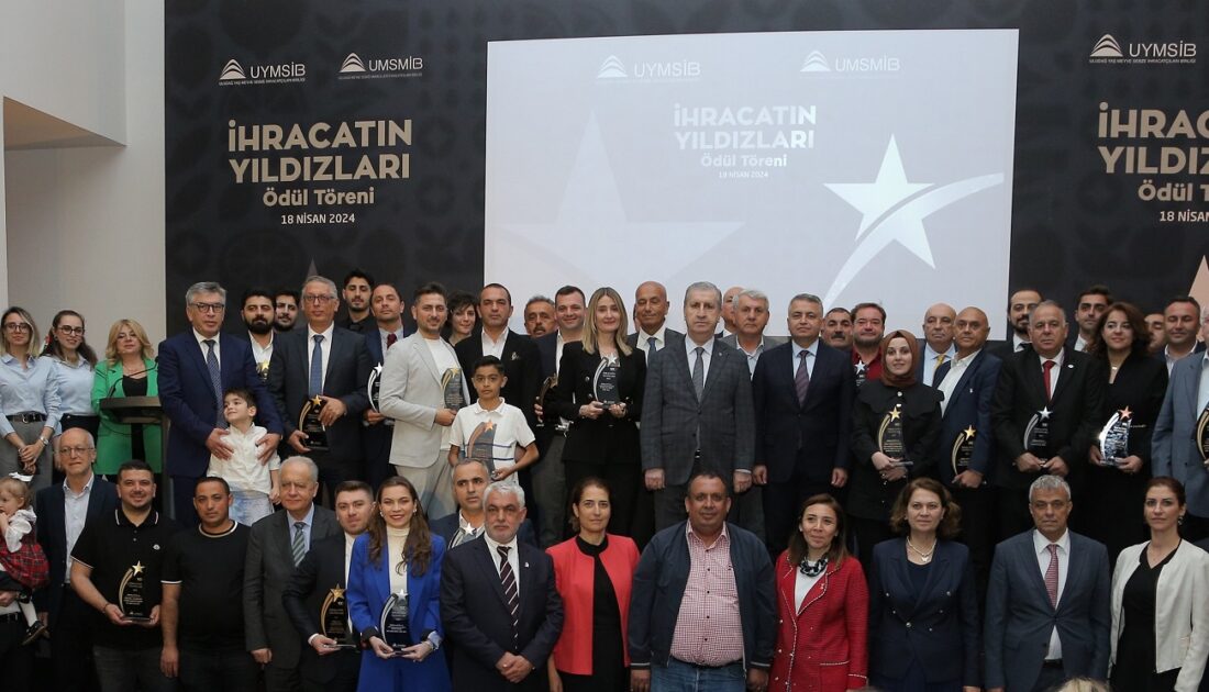 Bursa’nın gıda ihracatçıları, başarılarını ödülle taçlandırdı