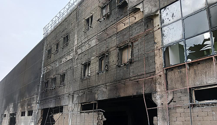 Ankara’daki fabrika yangını kontrol altına alındı