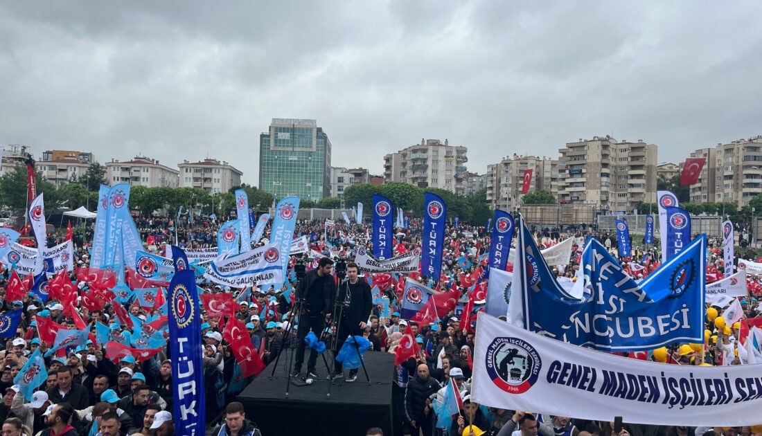 TÜRK-İŞ 1 Mayıs’ı Bursa’da kutladı: ‘Bu ucube sistemi düzeltin!’