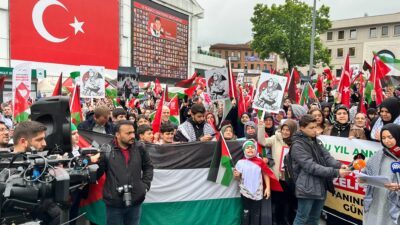 Bursa’da Filistin Mitingi!