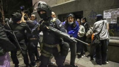 Gürcistan’da yasa karşıtı protestolarda 63 kişi gözaltına alındı