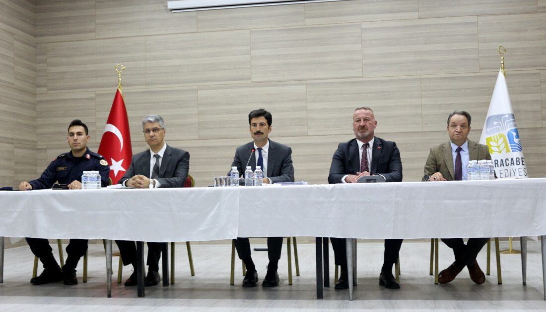 İlk Muhtarlar Toplantısı Kaymakam Kafkas Başkanlığında Yapıldı