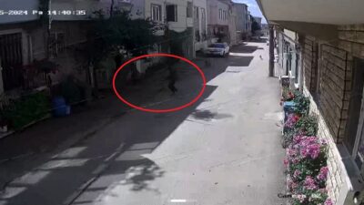 Bursa’da sokak köpekleri 3 çocuğa saldırdı, olay anı kameraya yansıdı