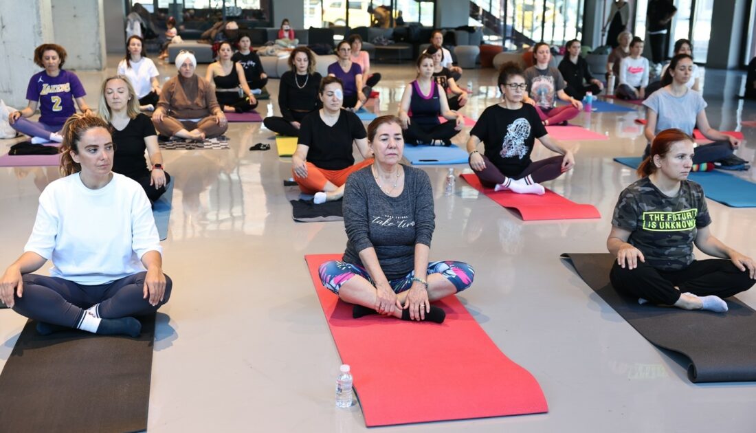 Bursa Pancar Deposu’nda yoga buluşmaları devam ediyor