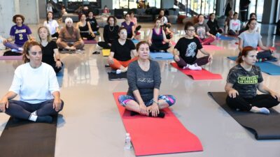 Bursa Pancar Deposu’nda yoga buluşmaları devam ediyor