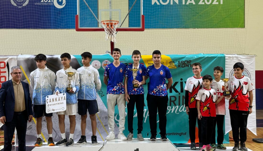 İnegöl Belediyespor oryantiring U14 Takımı, Türkiye Şampiyonu oldu