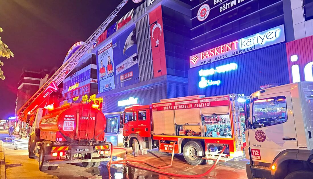 Bursa İtfaiyesi, Nisan ayında yüzlerce yangına müdahale etti