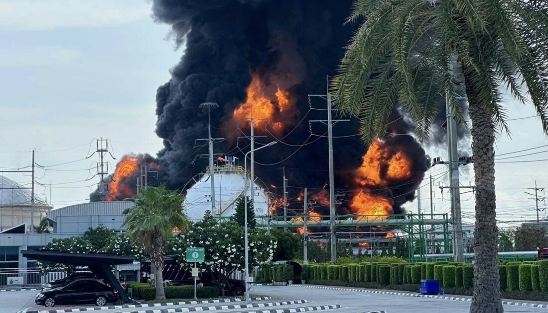 Tayland’da kimya fabrikasında patlama: 1 ölü, 3 yaralı