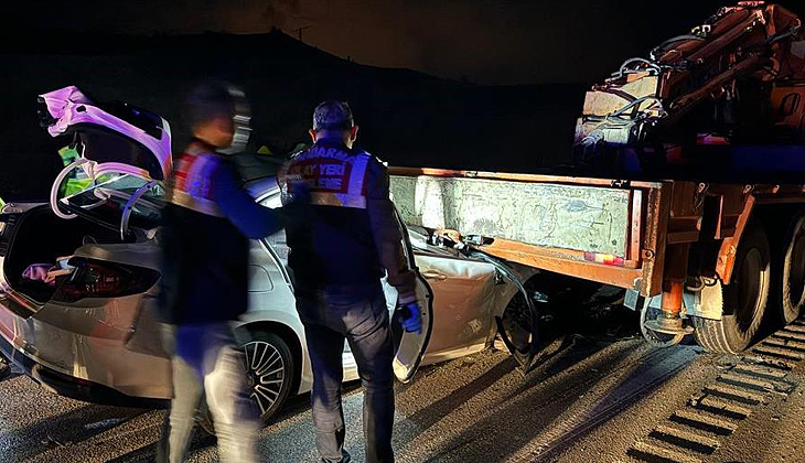 Otomobil vincin altına girdi: 1 kişi hayatını kaybetti