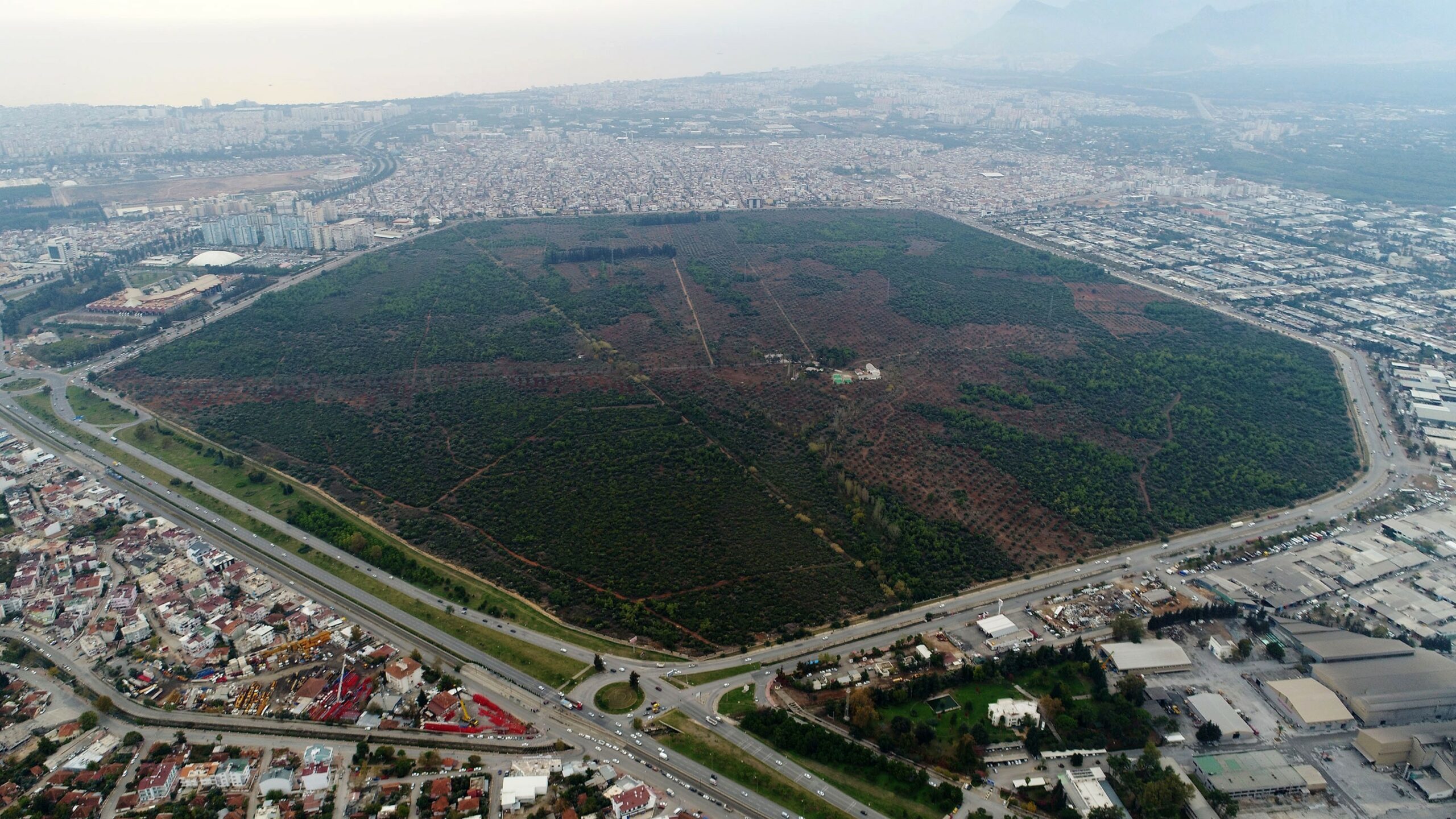 7 yürüyüş parkuru 25 bin ağaç… Zeytinpark Antalyalıları bekliyor