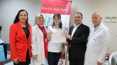 Bursa’da hemşirenin kök hücre bağışı bir anneye can suyu oldu