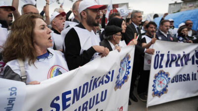Bursa’da fabrika işçileri 83 gündür grevde