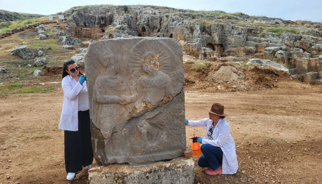 2 bin 100 yıllık steller Perre Antik Kent’te sergilenecek