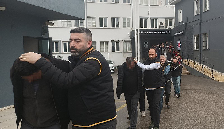 Bursa merkezli 4 ilde tefeci operasyonu: 26 kişi tutuklandı