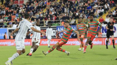 Trendyol Süper Lig: Alanyaspor: 1 – Beşiktaş: 1