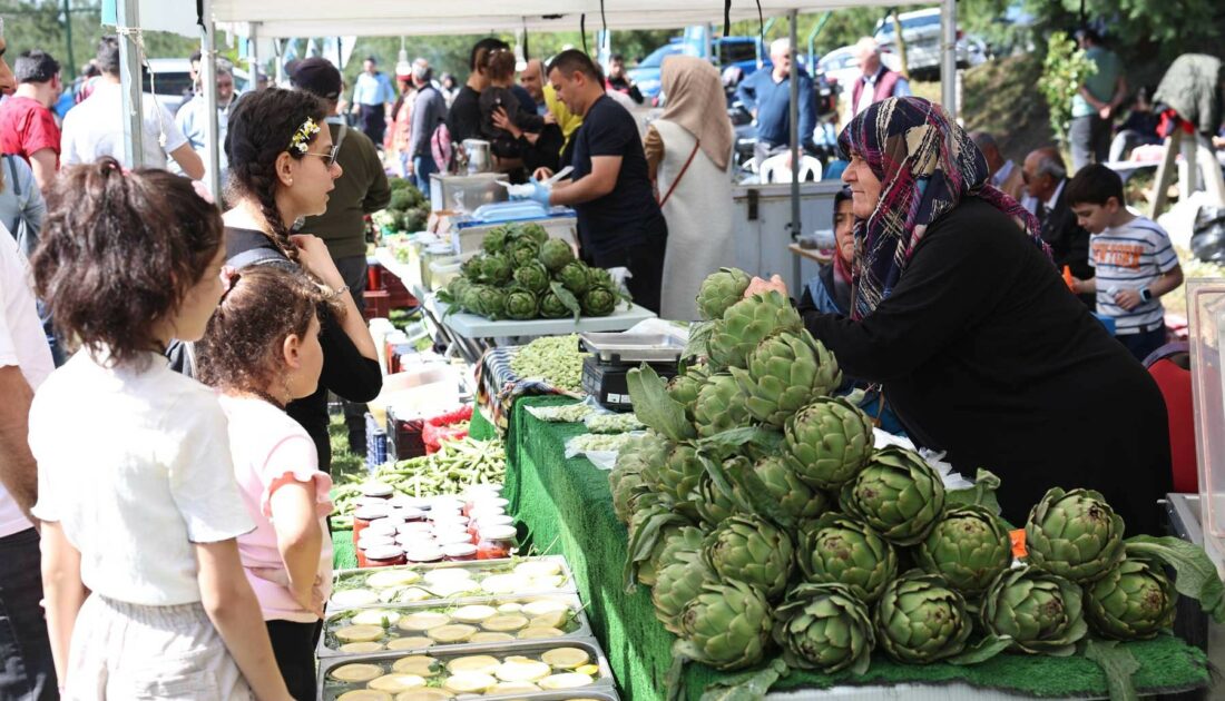 Bursa’da enginarlı tatlılar festivale damga vurdu