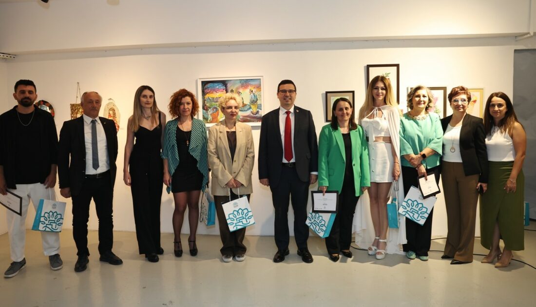 El emeği eserler Nilüfer Sanat Atölyeleri sergisinde açıldı