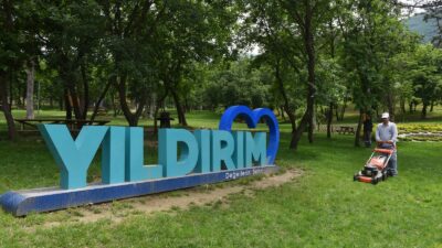Yıldırım orman parkları yaza hazır