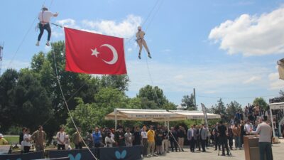 BUÜ Spor Festivali’nde öğrenciler hünerlerini sergiledi