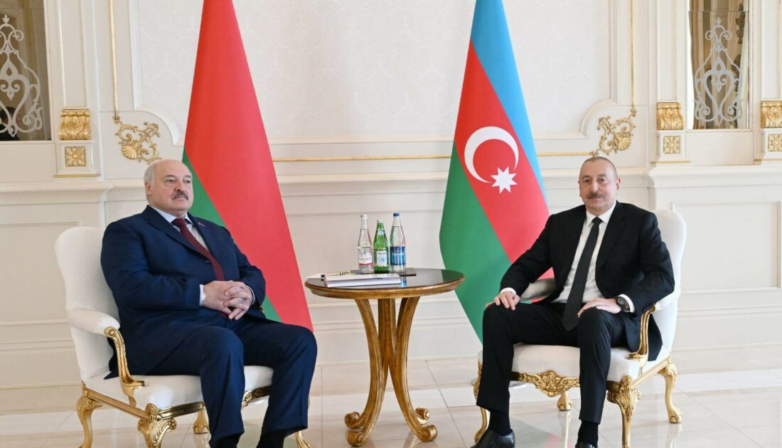 Azerbaycan Cumhurbaşkanı Aliyev, Belarus Devlet Başkanı Lukaşenko ile görüştü
