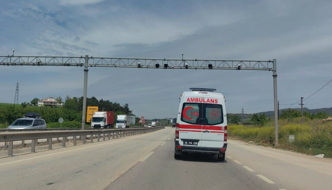 Bursa’da112 ambulanslarına EDS’den radar cezası şoku…