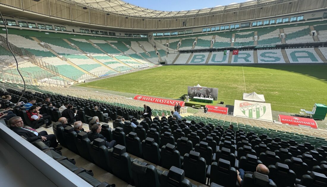 Bursaspor’da Olağan Genel Kurul Toplantısı ertelendi