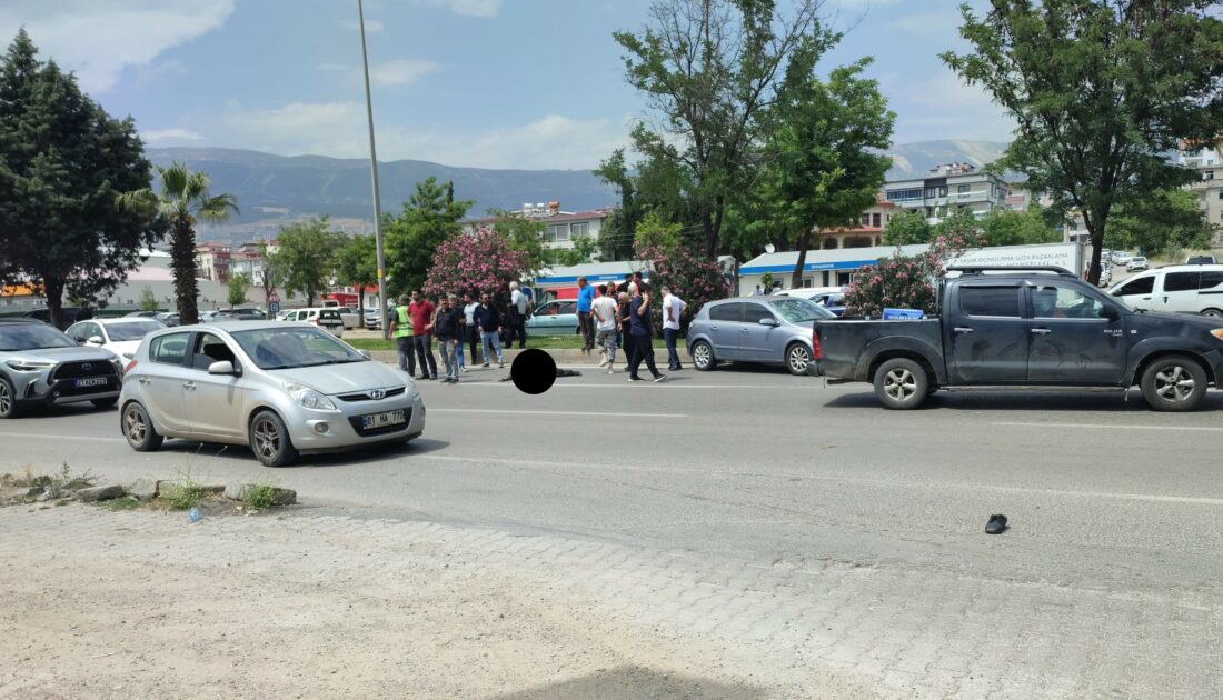 Kahramanmaraş’ta trafik kazası: 1 ölü
