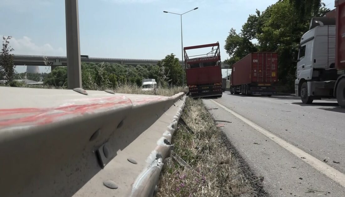 Bursa’da yürekleri ağza getiren kaza