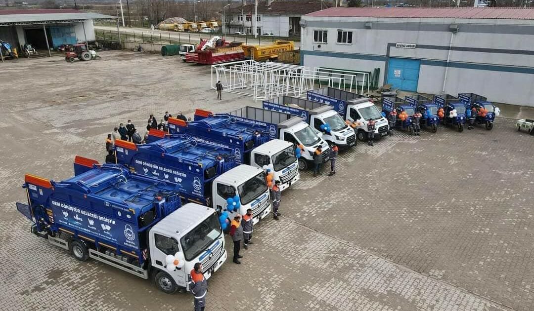 İnegöl Belediyesi hem tasarruf ediyor hem doğayı koruyor