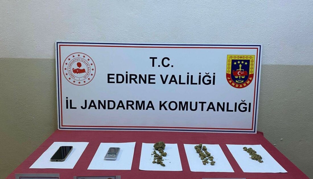 Uyuşturucu madde ve hassas terazi ele geçirildi