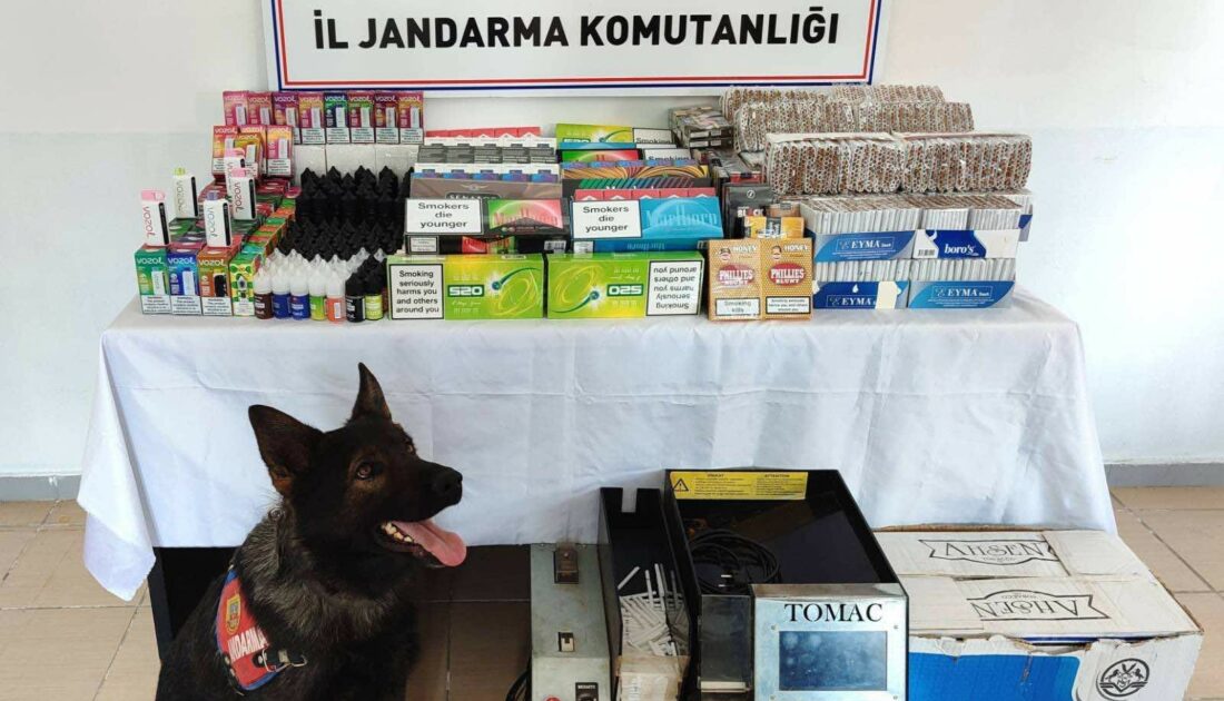 Kaçakçılık operasyonu: Binlerce TL’lik malzeme ele geçirildi
