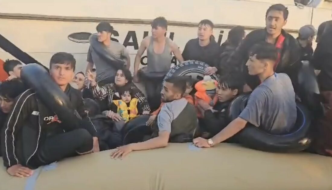 41 kaçak göçmen yakalandı 41 kaçak göçmen yakalandı