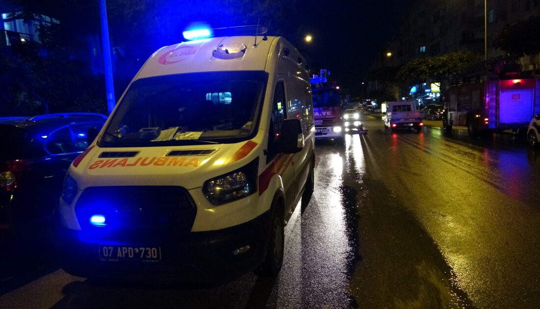 Balkondan düşen yaşlı kadının çığlıklarına komşuları yetişti