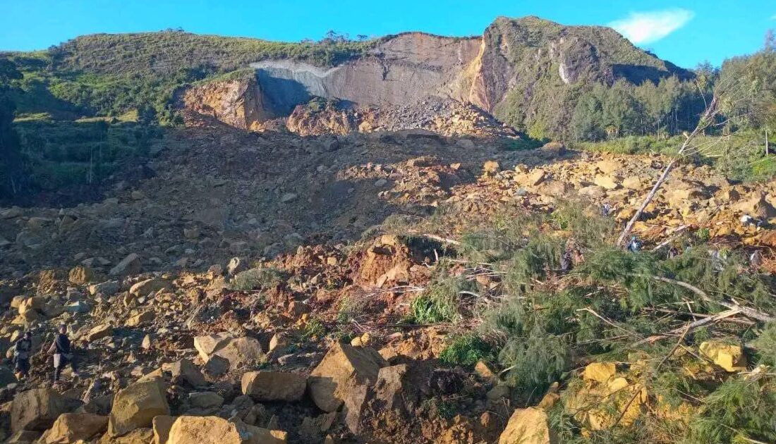 Yeni Gine’de toprak kayması: 100’den fazla ölü var