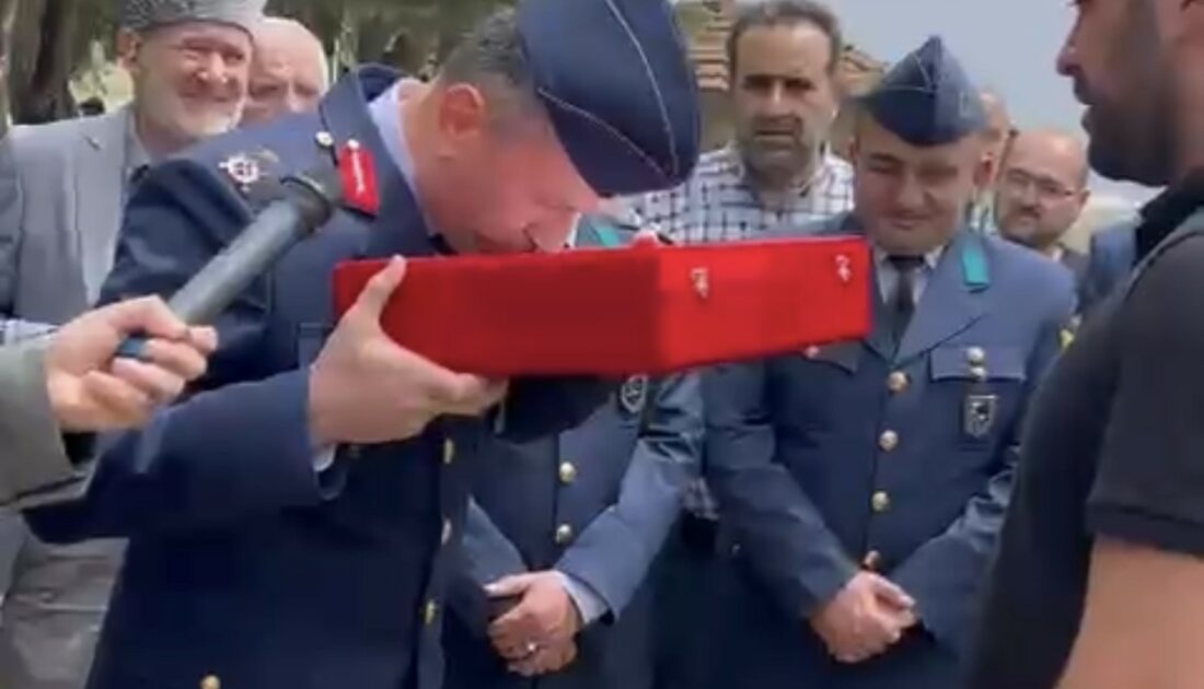 Kıbrıs gazisi askeri törenle son yolculuğuna uğurlandı