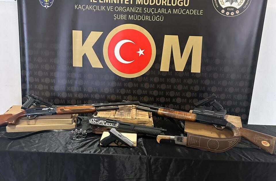 6 ilde silah kaçakçılığına yönelik operasyon: 19 gözaltı