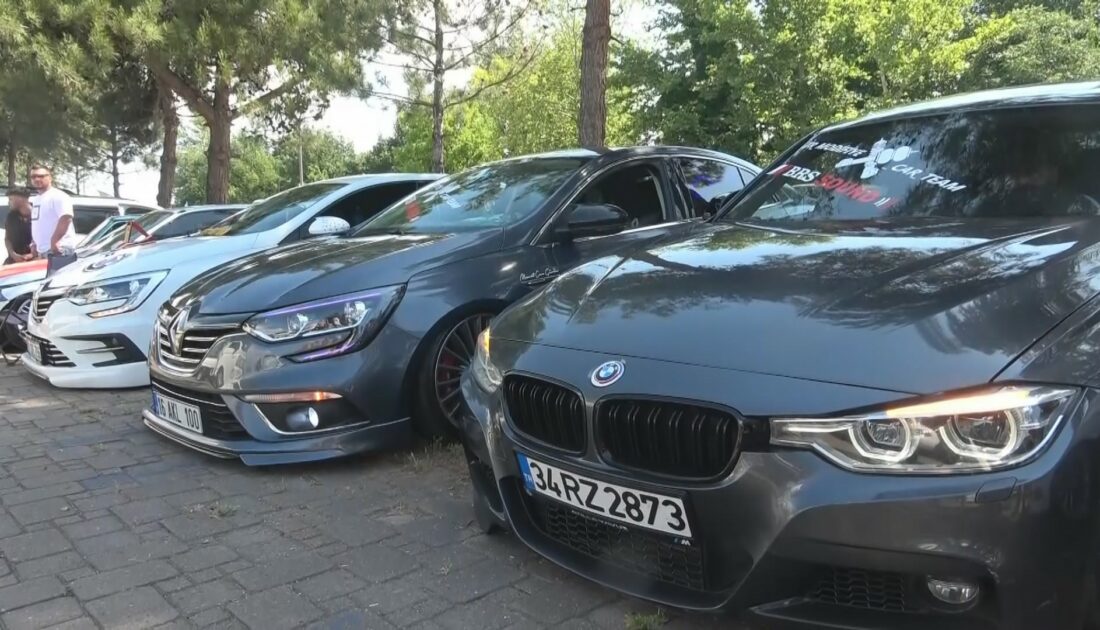 Bursa’da modifiye tutkunları eserlerini sergiledi