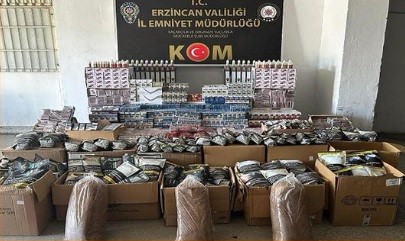 Milyonlarca TL değerinde kaçak ürünler ele geçirildi