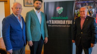 Bursaspor’un ‘Yanındayım’ kampanyası büyüyor
