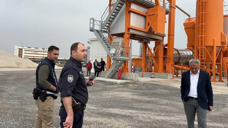 Kum silosundan düşen işçi hayatını kaybetti