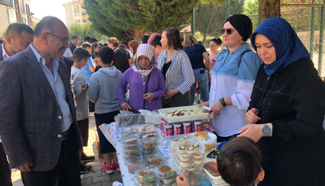 Bursa’da bu okulda satılan her şey engelliler için