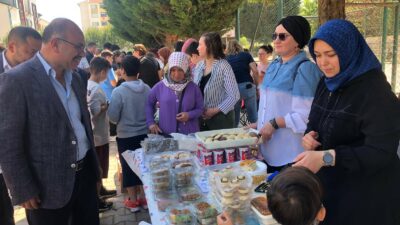 Bursa’da bu okulda satılan her şey engelliler için