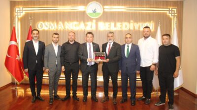 BUDSİAD’dan Osmangazi Belediye Başkanı Erkan Aydın’a ziyaret
