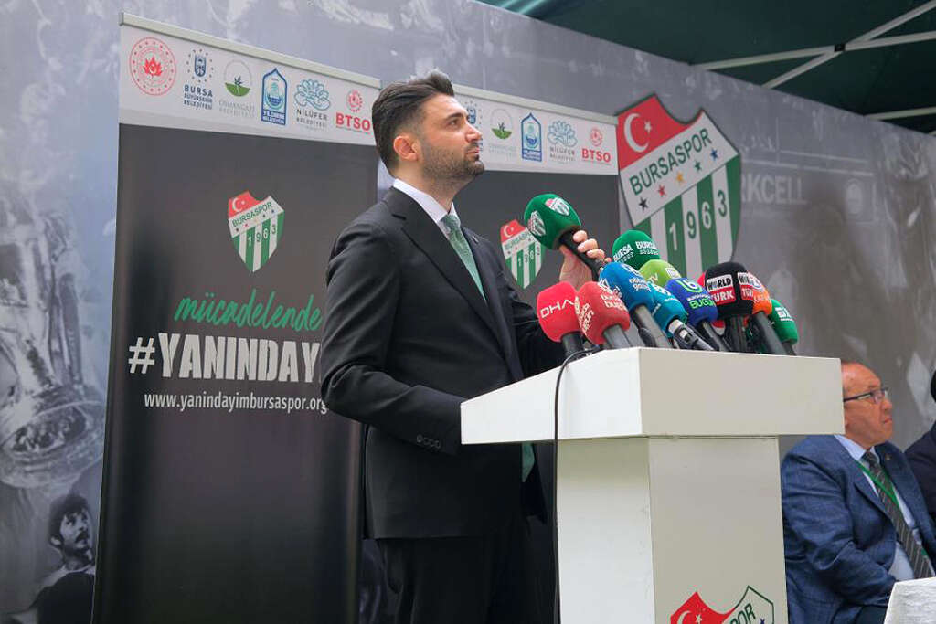 Bursaspor’un yeni başkanı Enes Çelik oldu