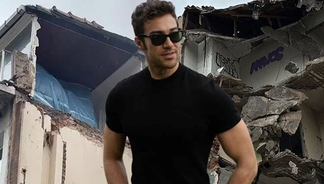 Oyuncu Tufan Gökpınar’ın evinin duvarı yıkıldı