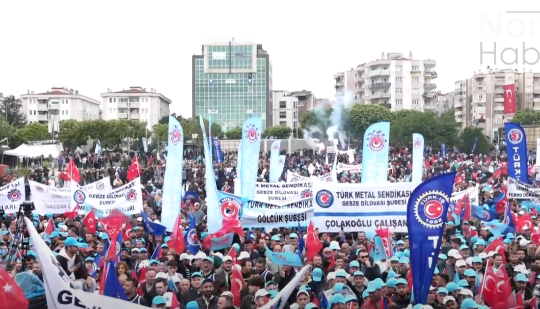 Türk İş 1 Mayıs’ı Bursa’da Kutladı