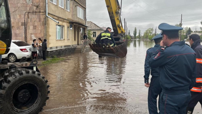 Ermenistan’da sel felaketi: 4 ölü