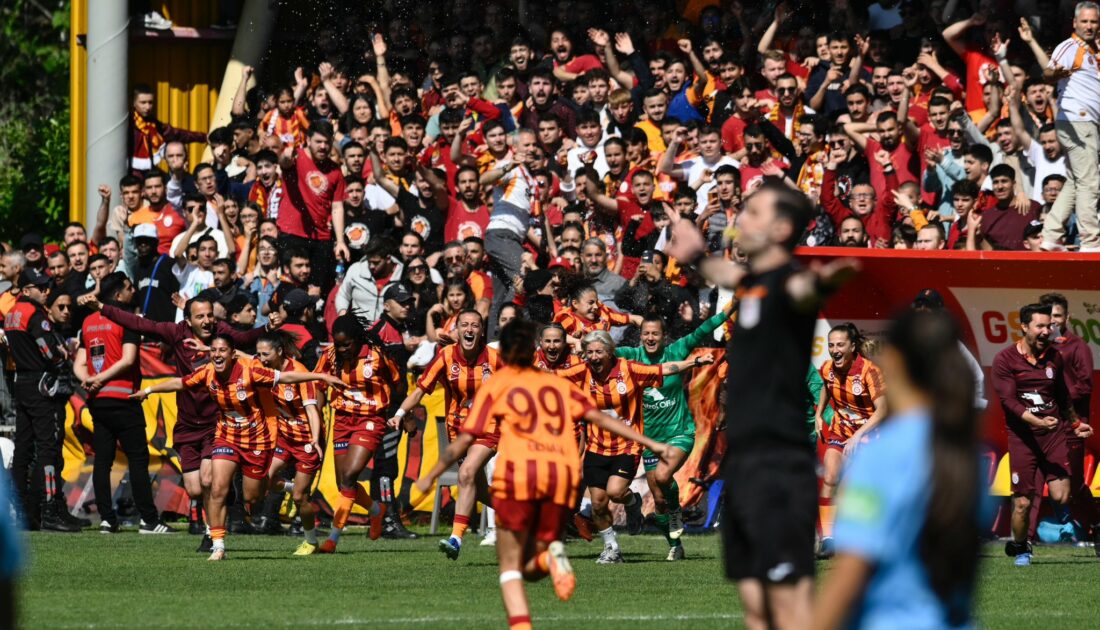 Galatasaray Kadın Futbol Takımı şampiyon oldu