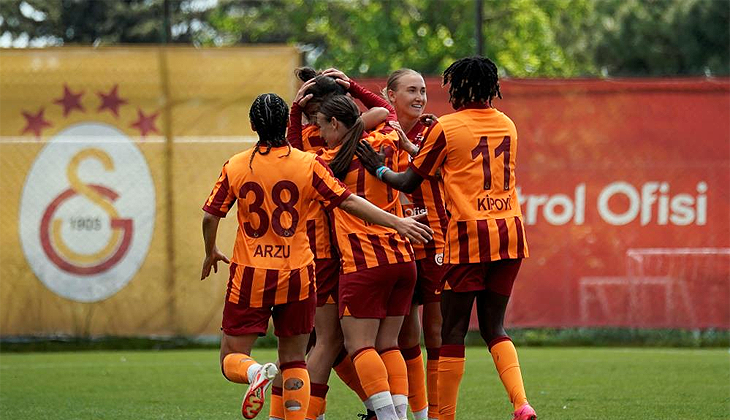 Galatasaray Kadın Futbol Takımı şampiyon oldu