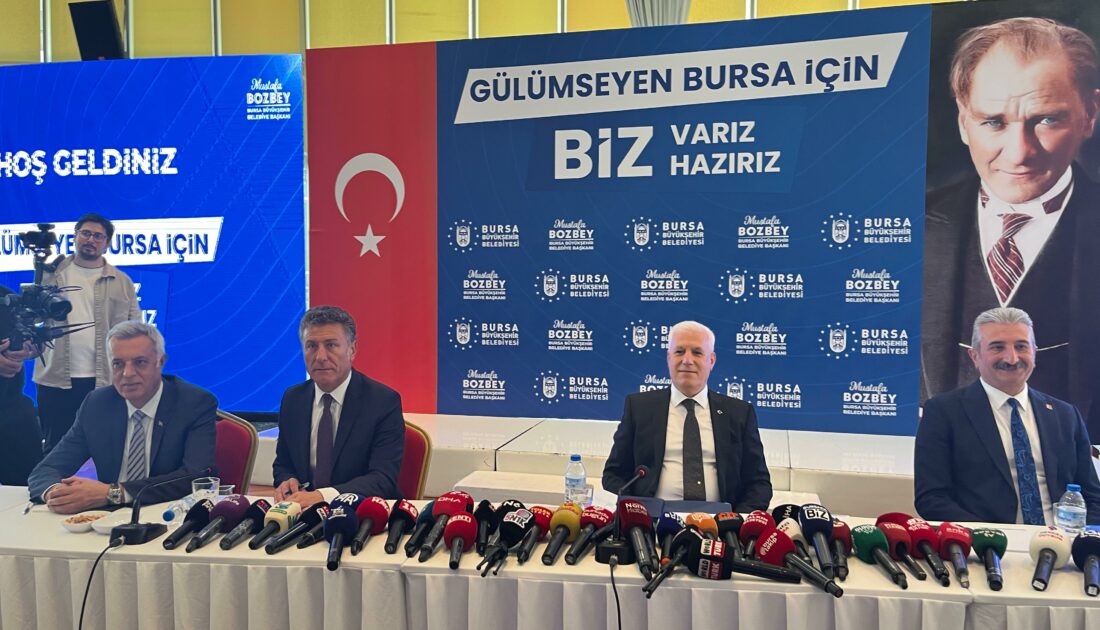 Bozbey tek tek açıkladı! Bursa Büyükşehir’in borcu, yeğen ataması…